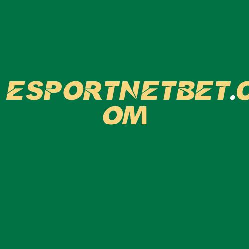 Logo da ESPORTNETBET